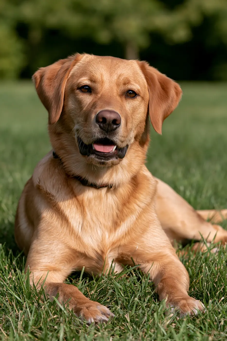 Original photo of a dog, full detail